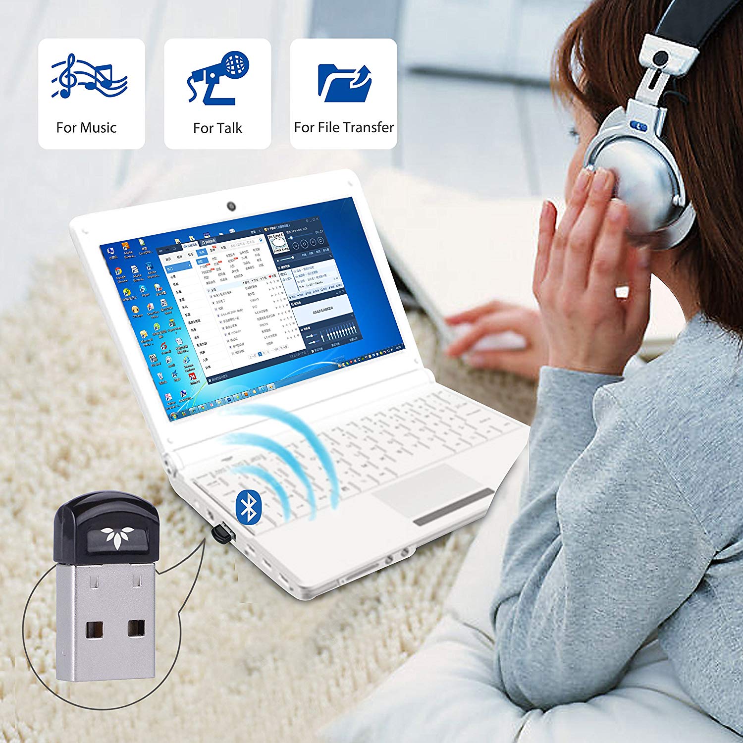 USB Bluetooth 4.0 Adapter Advantage Software